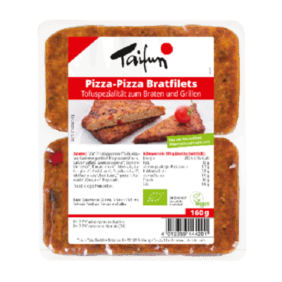 Taifun Tofu Pizza-Pizza Bratfilets 160g