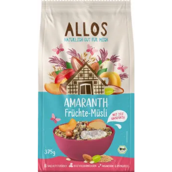 Allos Amaranth Früchte Müsli 375g