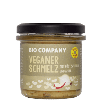 Biocompany Veganer Schmelz mit Röstzwiebeln 135g