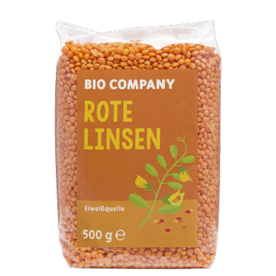 Biocompany Linsen Rot 500g