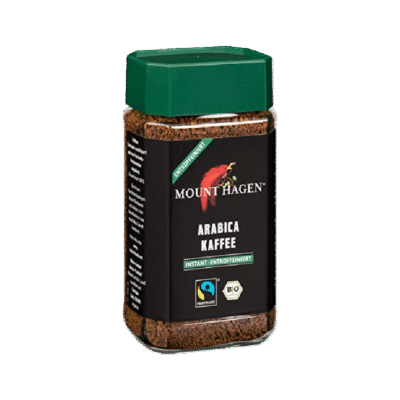Mount Hagen Arabica Kaffee instant entkoffeiniert 100g
