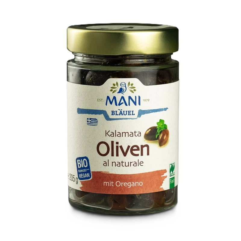 Mani Oliven Kalamata al naturale 205g
