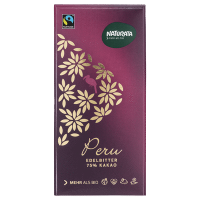 Naturata Peru Edelbitter 75%, 100 g