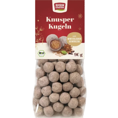 Rosengarten Schoko Knusper Kugeln 90g