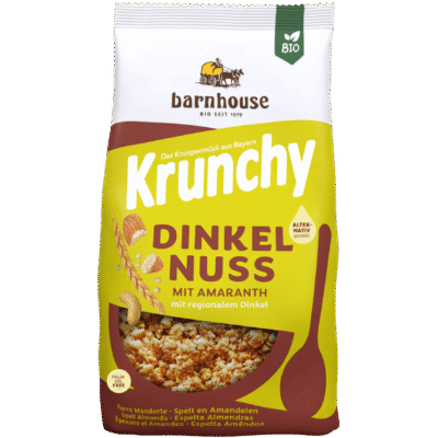 Barnhouse Krunchy Dinkel-Nuss mit Amaranth 375g
