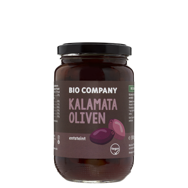 Biocompany Kalamata Oliven entsteint 180g