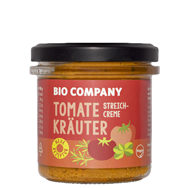 Biocompany Aufstrich Tomate Kräuter 135g