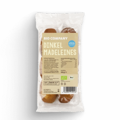 Biocompany Madeleines, Dinkel 135g