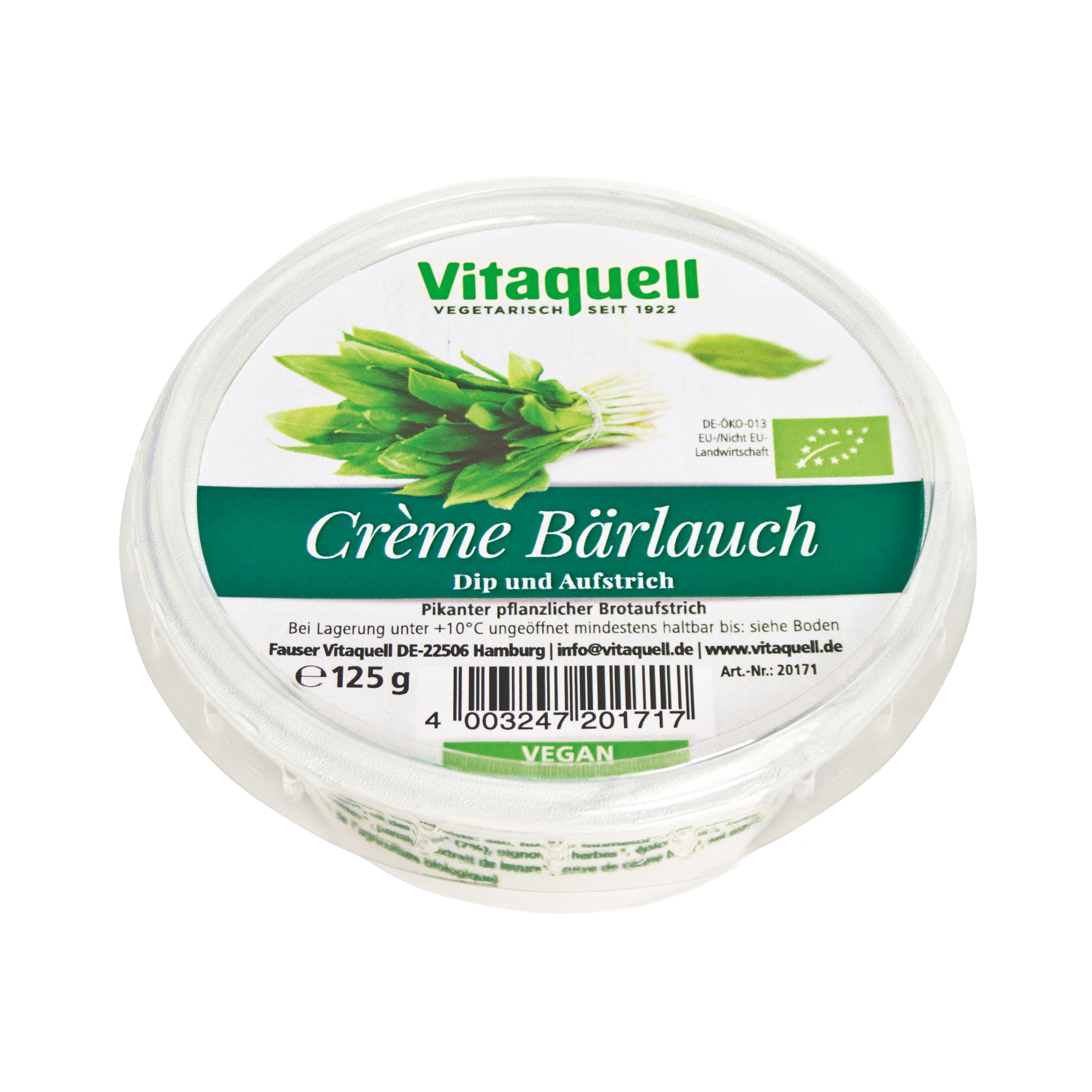 Vitaquell Creme Bärlauch 125g