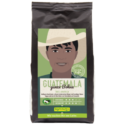 Rapunzel Heldenkaffee Guatemala ganze Bohne 250g