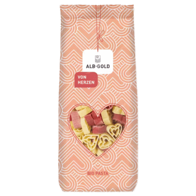 AlbGold Von Herzen Pasta Motivnudeln 250g