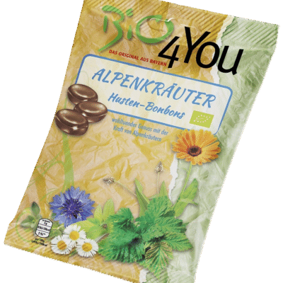 Bio4you Alpenkräuter Hustenbonbons 75g