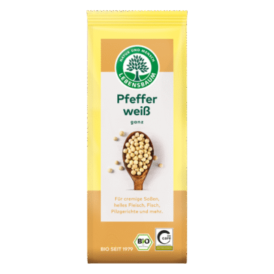Lebensbaum Pfeffer weiß, ganz 50g