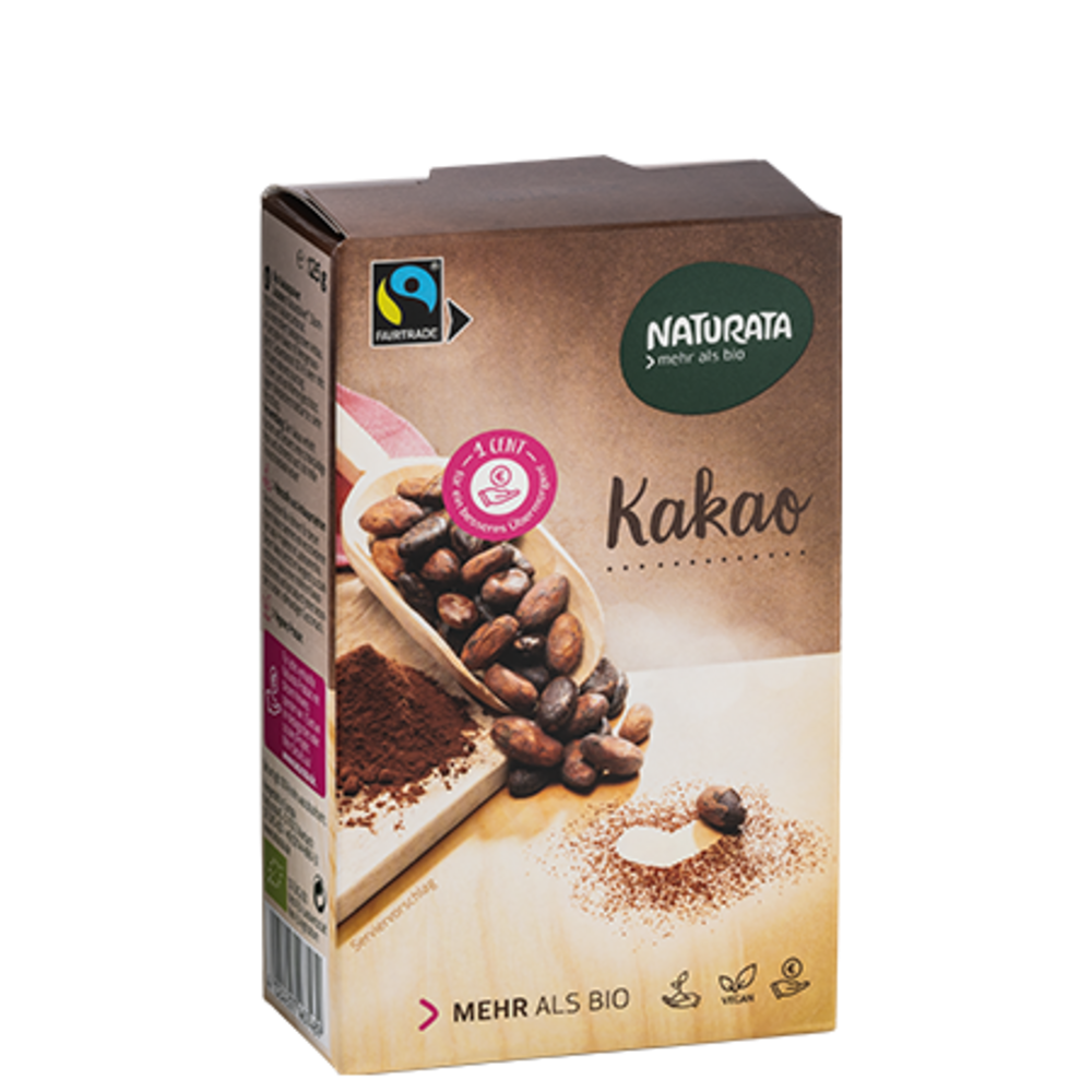 Naturata Kakao, alkalisiert 125g