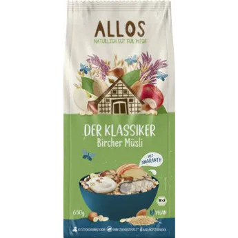Allos der Klassiker Bircher Müsli 650g