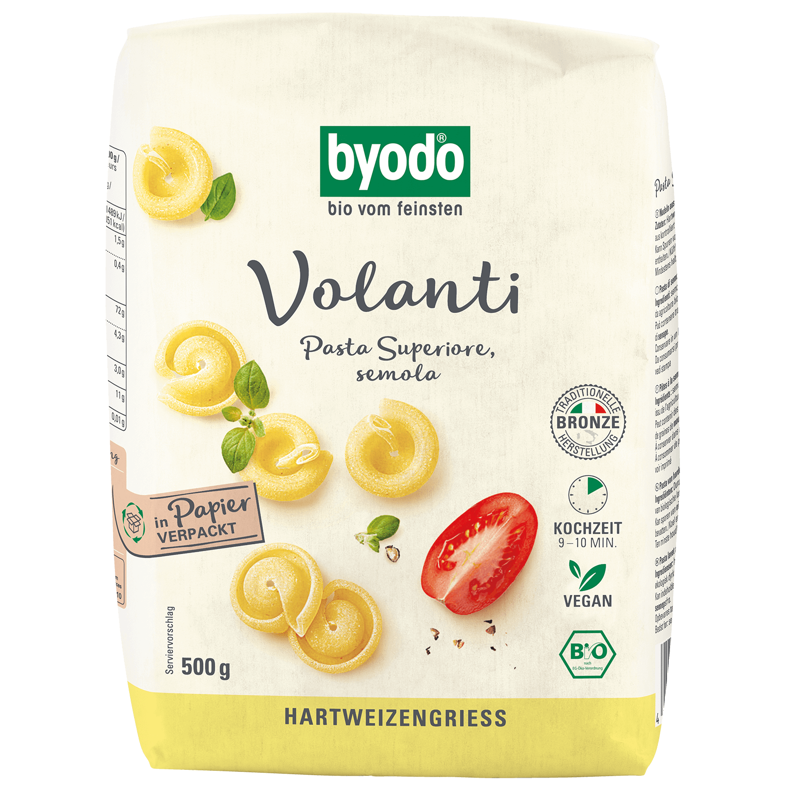 Byodo Volanti Semola 500g