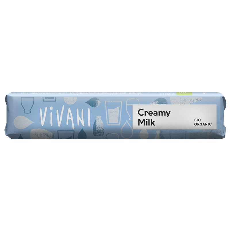 Vivani Creamy Milk Schokoriegel 40g