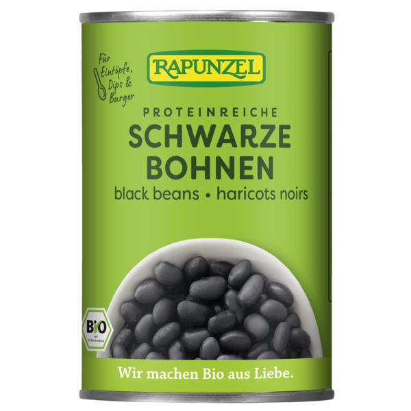 Rapunzel Schwarze Bohnen Dose 400g