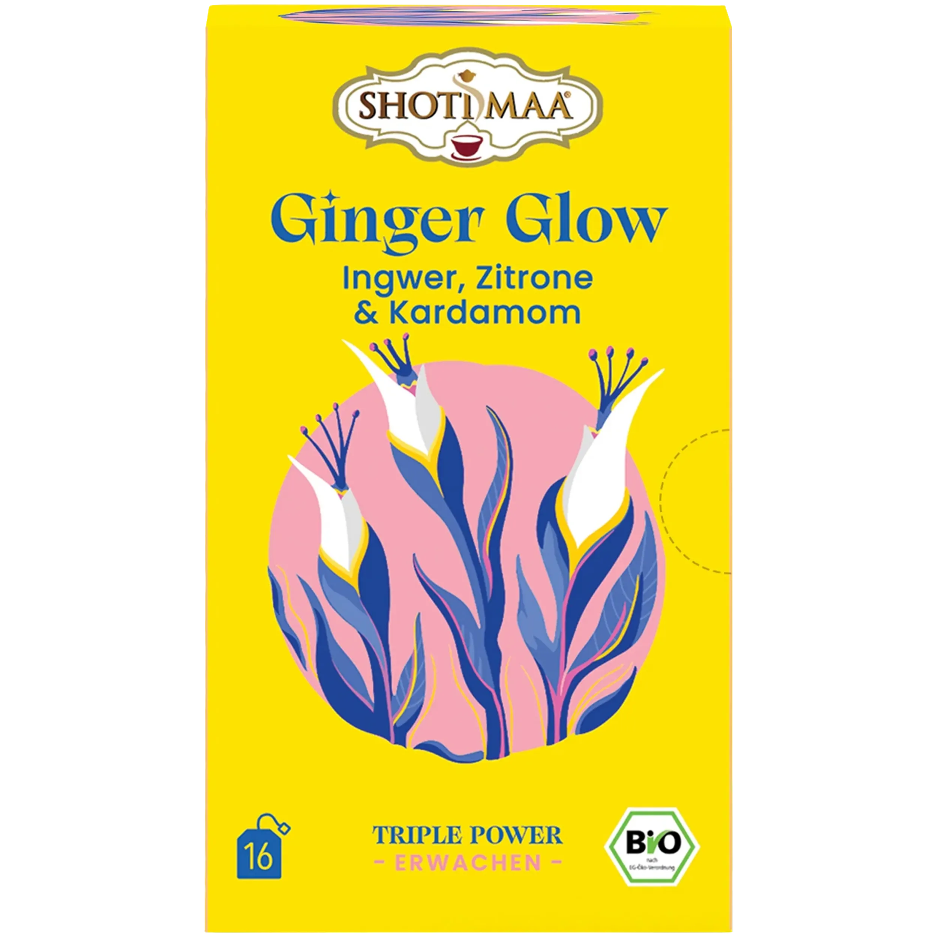 Shoti Maa Ginger Glow Tee - Ingwer Zitrone & Kardamom 32g
