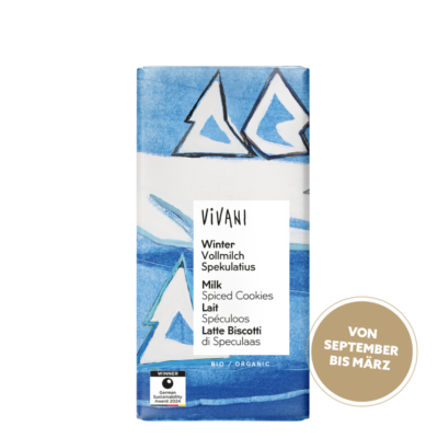 Vivani Tafel Winterschokolade mit Spekulatius 100g