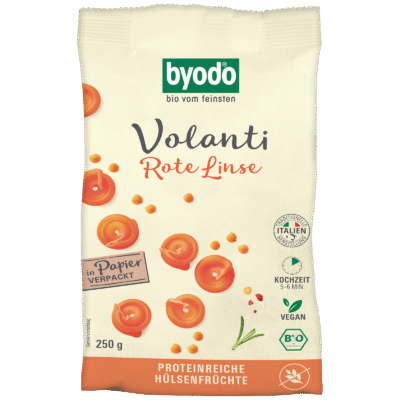 Byodo Rote Linsen Volanti glutenfrei 250g