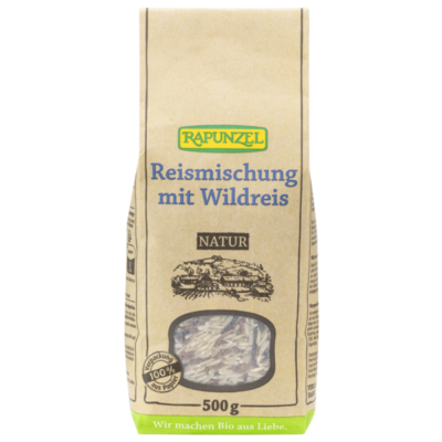 Rapunzel Reismischung mit Wildreis natur / Vollkorn 500g