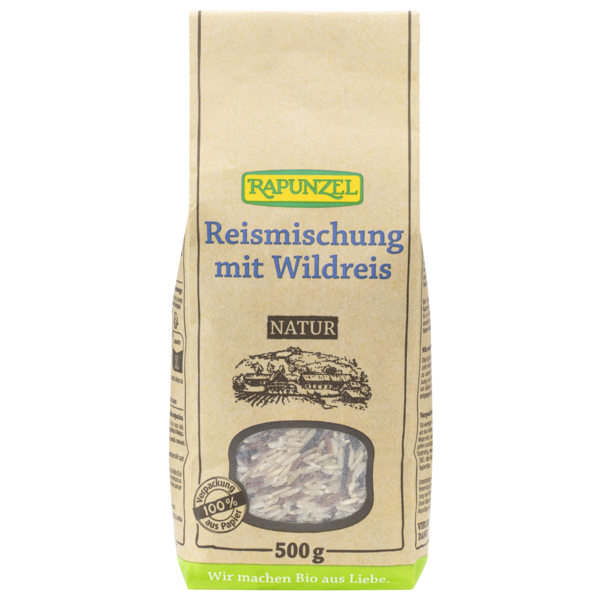 Rapunzel Reismischung mit Wildreis natur / Vollkorn 500g