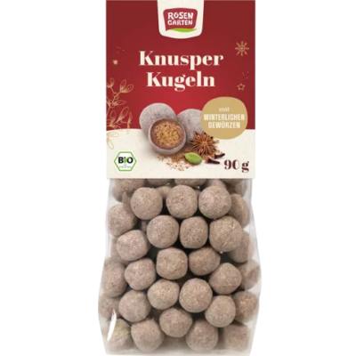 Rosengarten Schoko Knusper Kugeln 90g