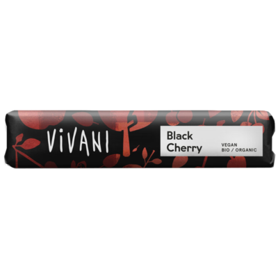 Vivani Black Cherry Schokoriegel 35g
