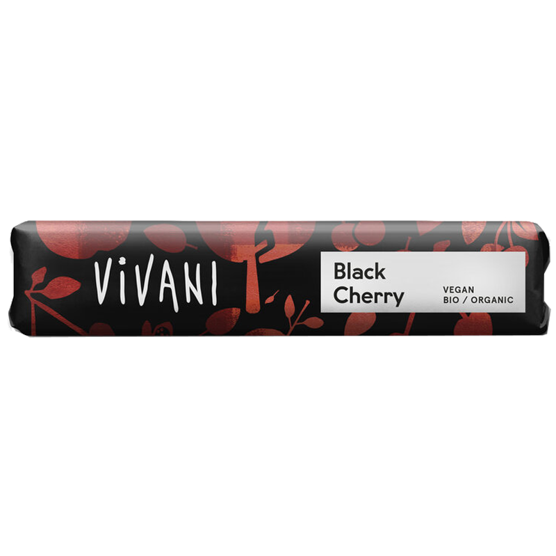 Vivani Black Cherry Schokoriegel 35g