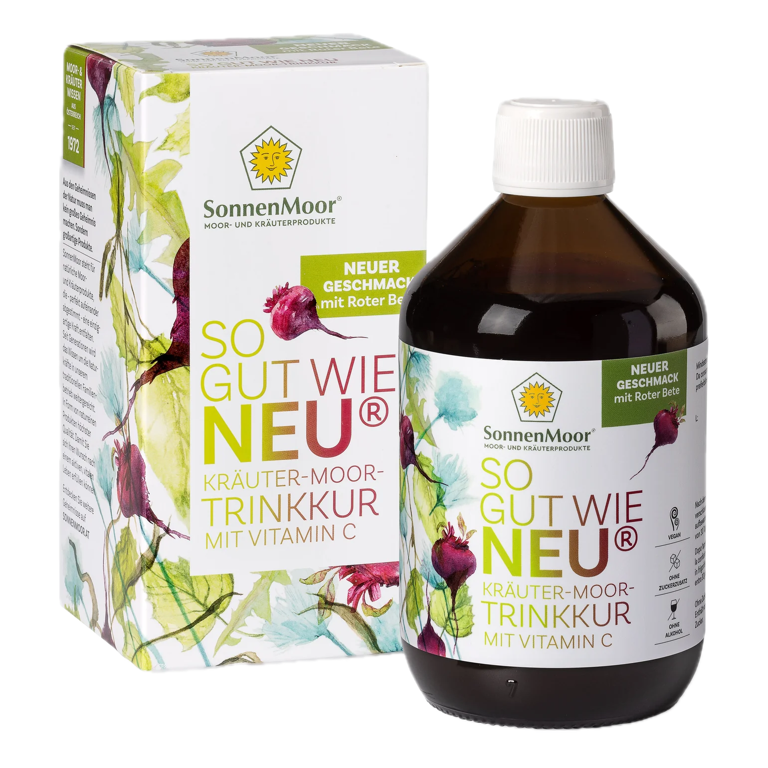 SonnenMoor So gut wie Neu® Trinkkur mit Roter Bete 500 ml