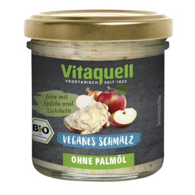 Vitaquell Veganes Schmalz ohne Palmöl 120g