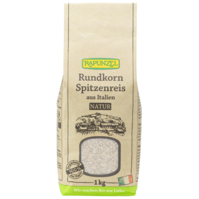 Rapunzel Rundkorn Spitzenreis natur 1 kg