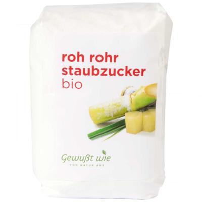 Gewußt Wie Roh Rohr Staubzucker 500g