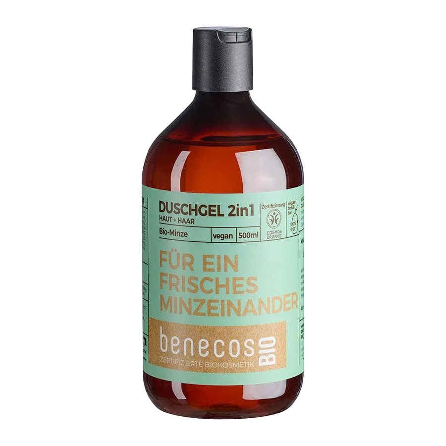 Benecos Duschgel 2in1 Minze 500ml