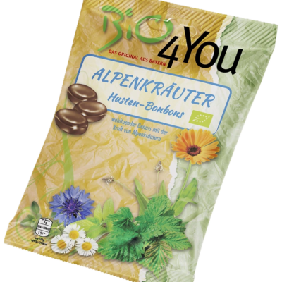 Bio4you Alpenkräuter Hustenbonbons 75g