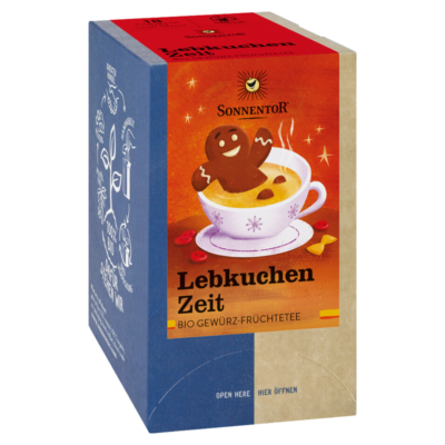 Sonnentor Tee Lebkuchen Zeit bio 18 FB