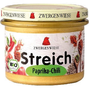 Zwergenwiese Streich Paprika-Chili 180g