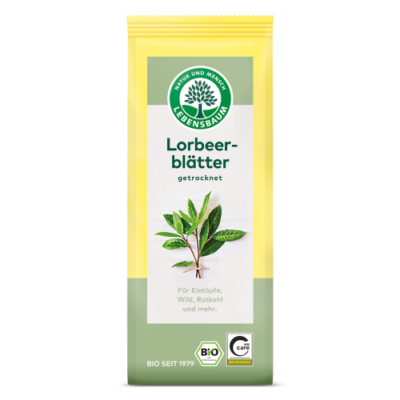 Lebensbaum Lorbeerblätter, ganz und getrocknet 5g