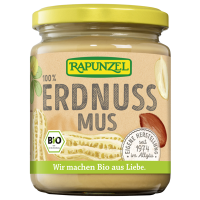 Rapunzel Erdnussmus fein 250g