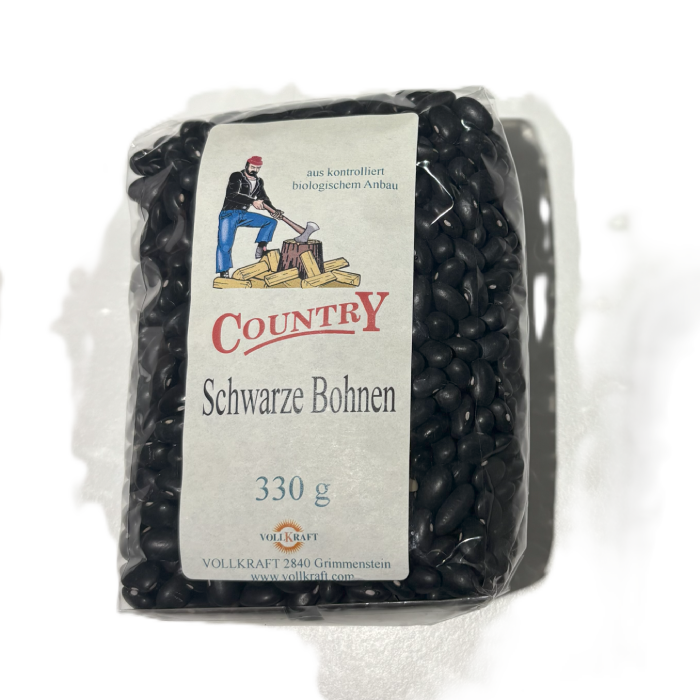 Vollkraft Schwarze Bohnen 330g