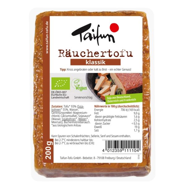 Taifun Tofu geräuchert vegan 200g