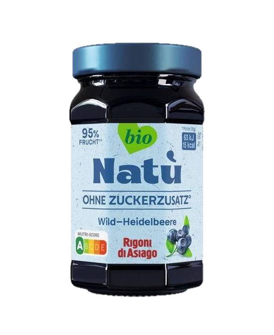 Rigoni di Asiago Natù Wildheidelbeere Fruchtaufstrich 240g