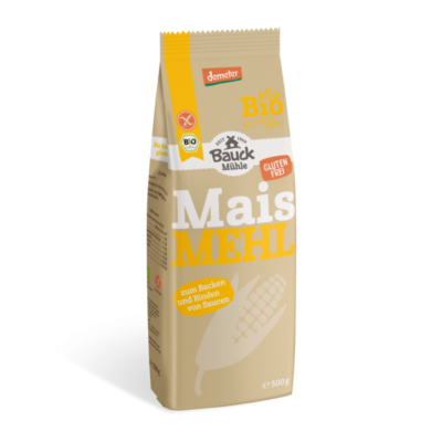Bauck Maismehl glutenfrei Demeter 500g