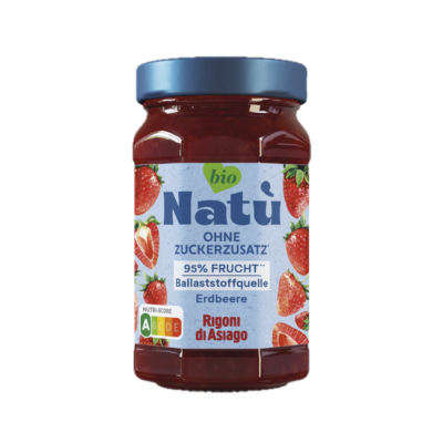 Rigoni di Asiago Natù Erdbeere Fruchtaufstrich 240g