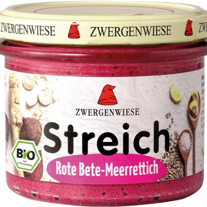 Zwergenwiese Streich Rote-Bete-Meerrettich 180g