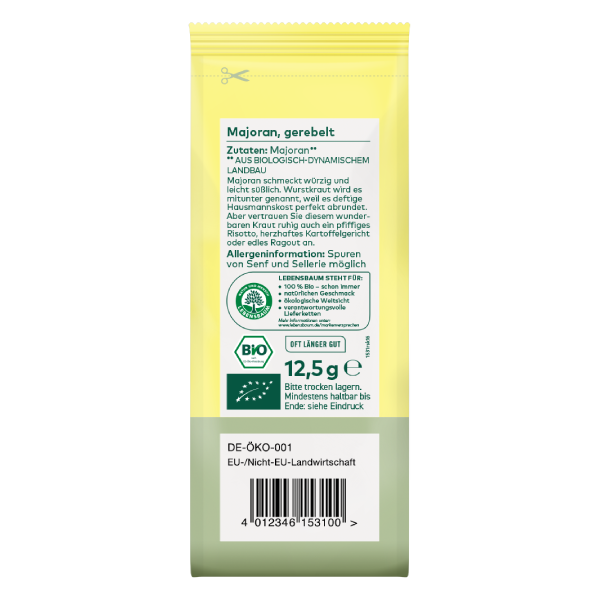 Lebensbaum Majoran 12,5g