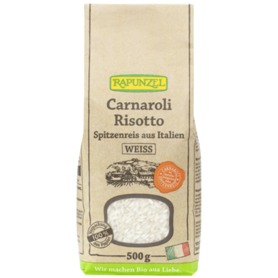 Rapunzel Carnaroli Risotto Reis weiss 500g