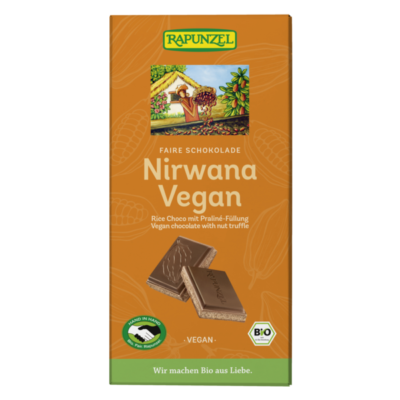Rapunzel Nirwana Vegan Schokolade 100g