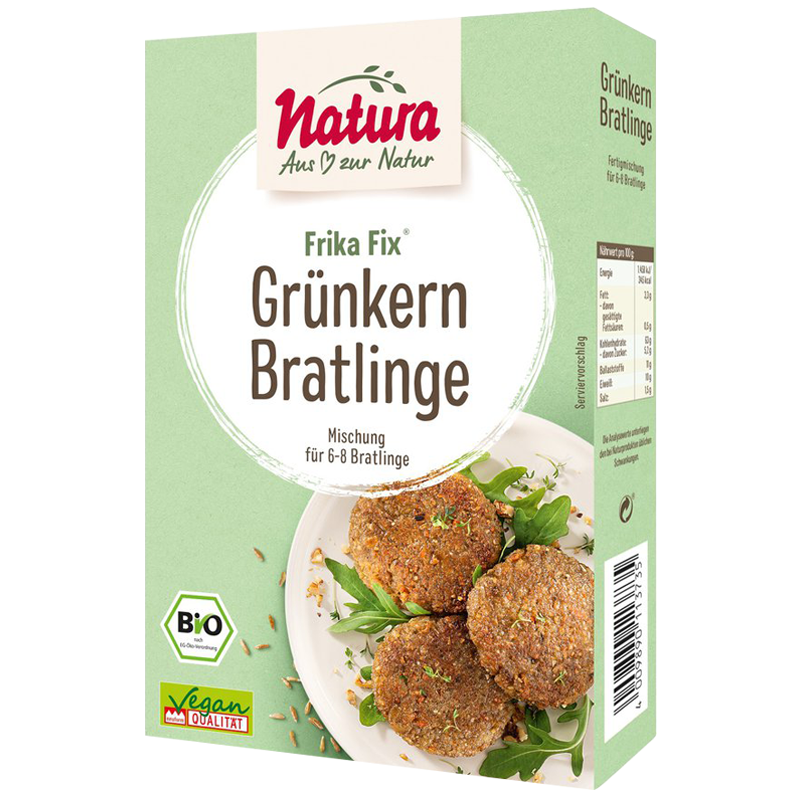 Natura Frika Fix Grünkern Bratlinge 150g